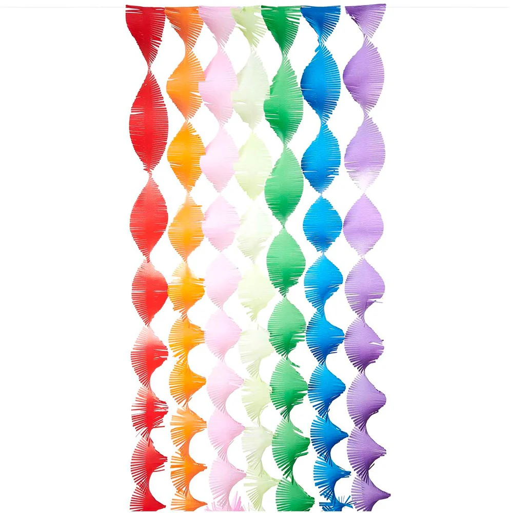 Rico Crepe Garlands Twisted Rainbow Classic Mix - Image 2