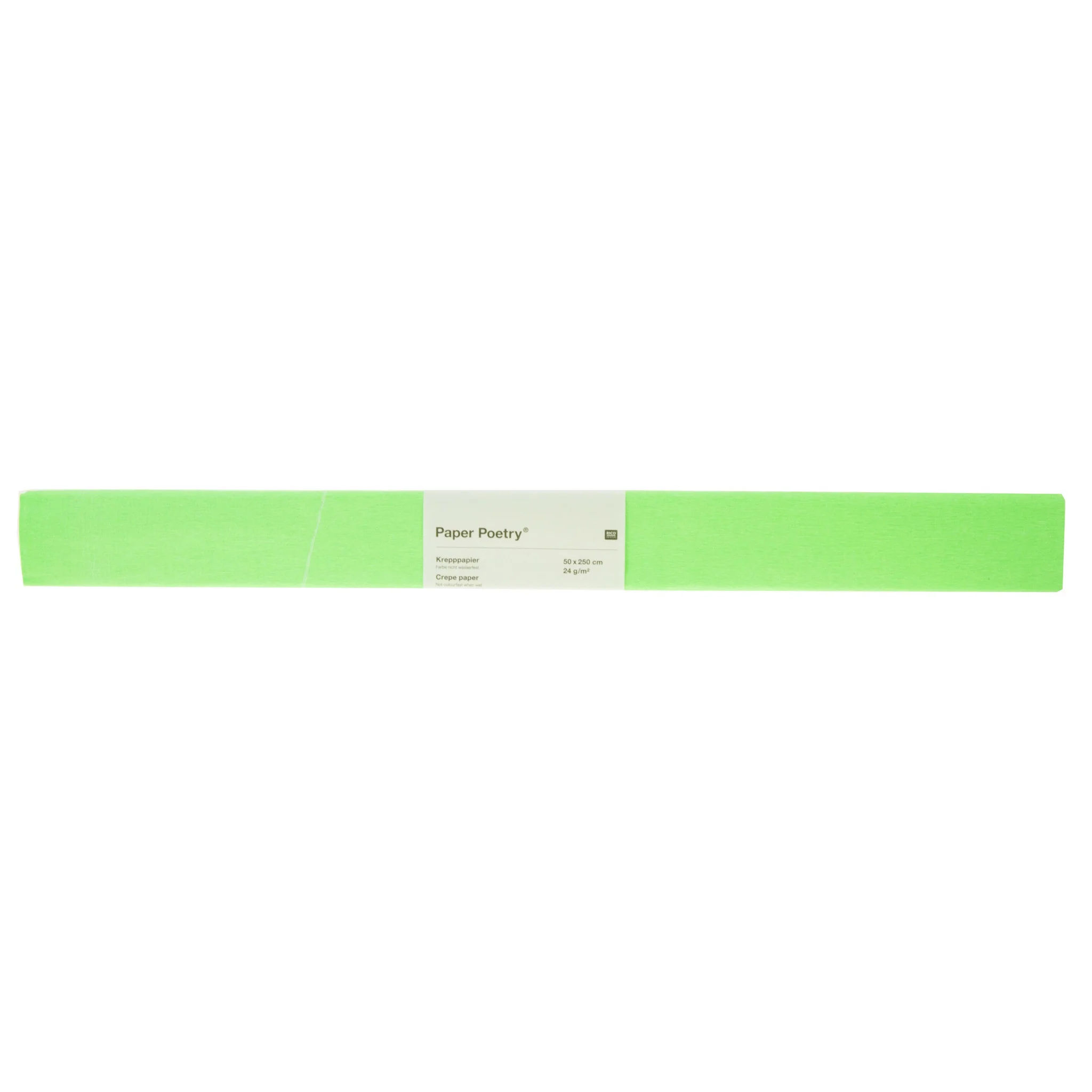Paper Poetry Florist Crepe Paper Neon Green
