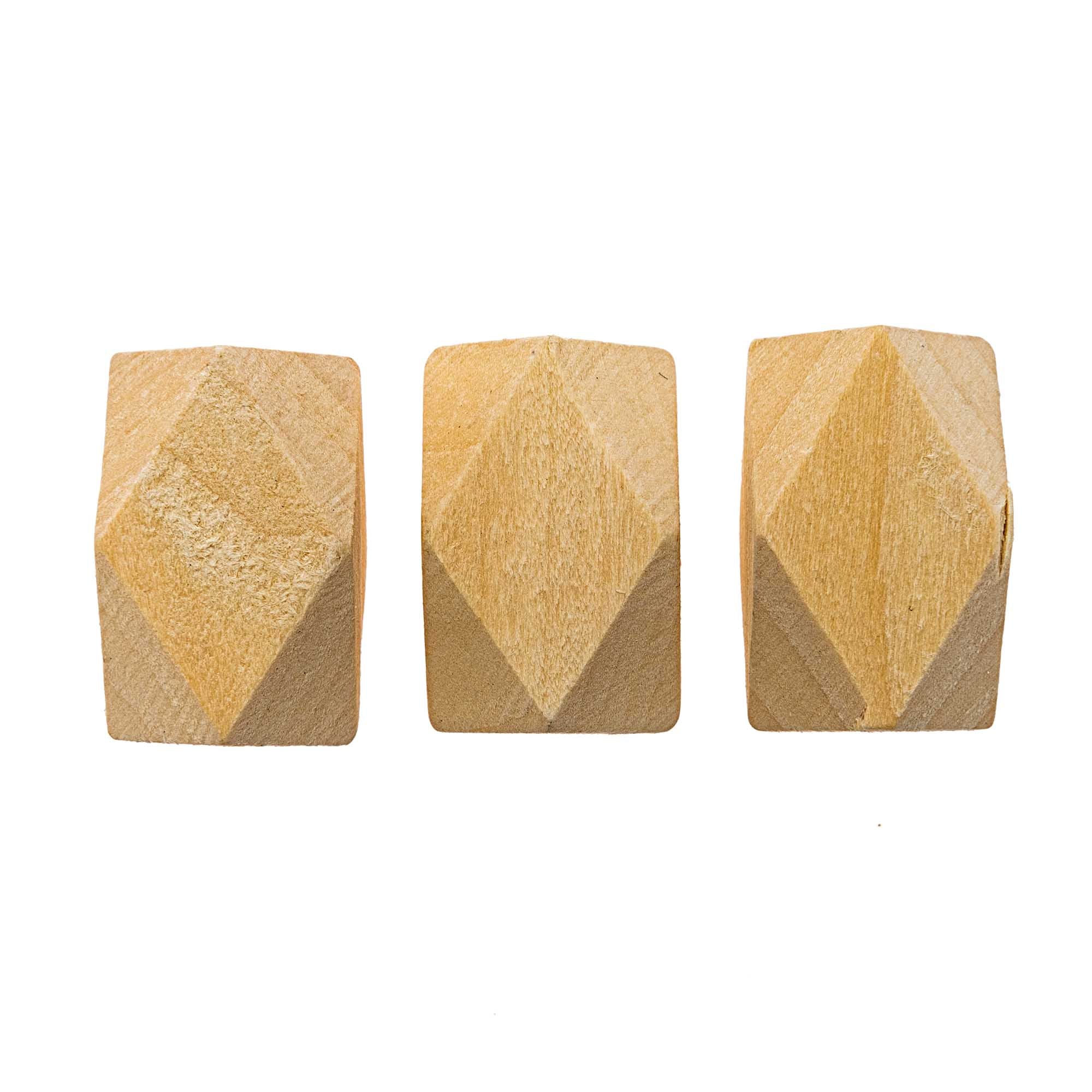 Rico Diamond Shaped Wooden Beads - Image 2