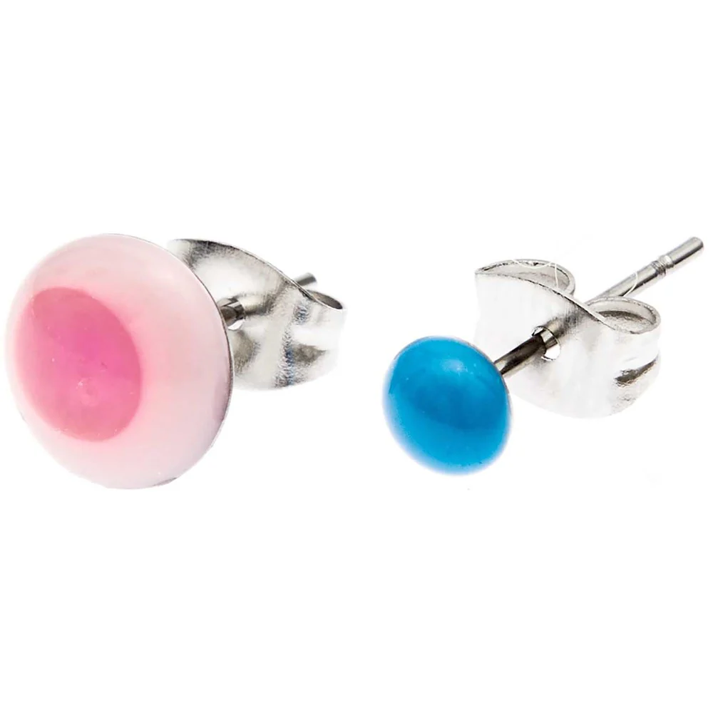 Rico Resin Ear Studs / Glue Surface Round - Image 2