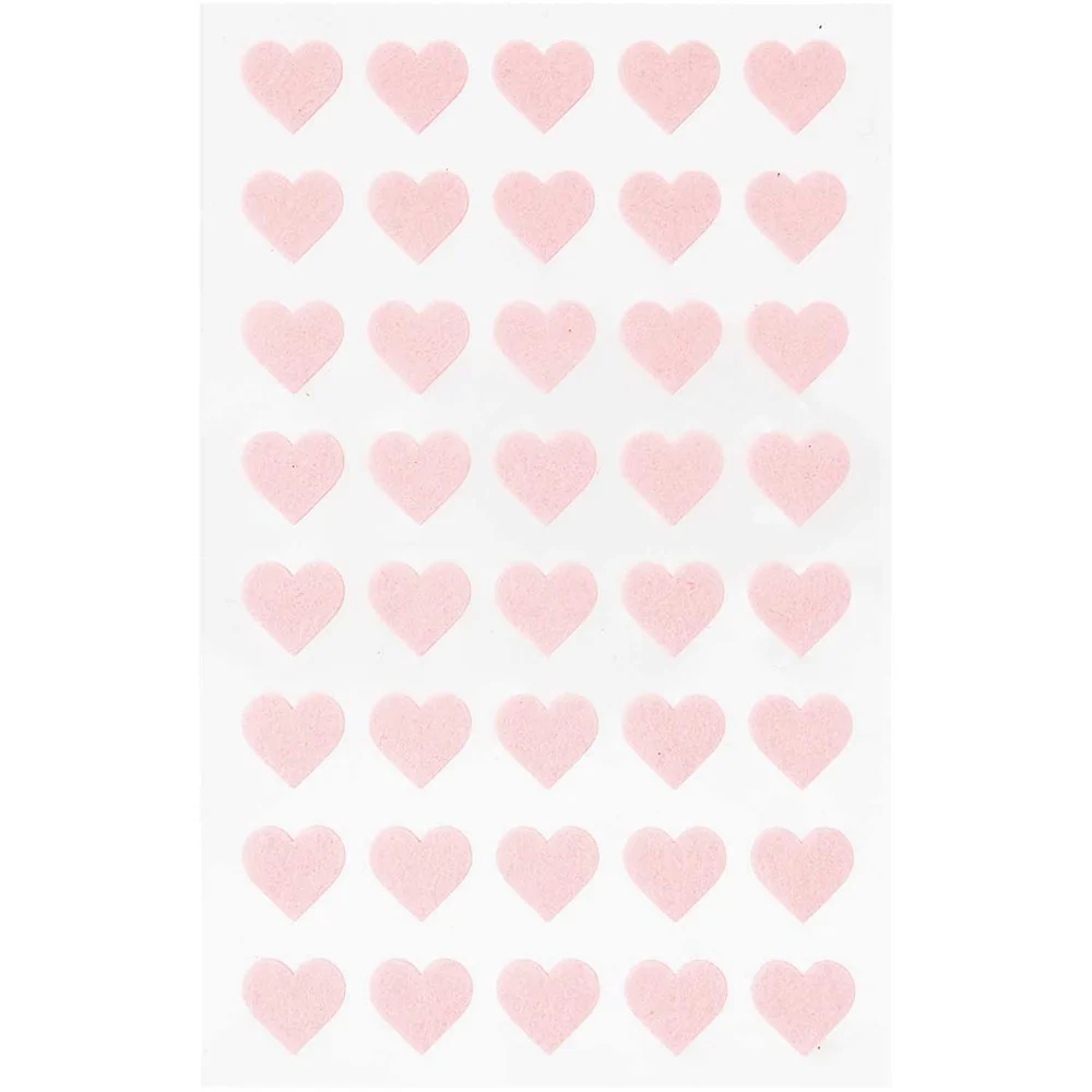 Rico Felt Heart Stickers - Image 2