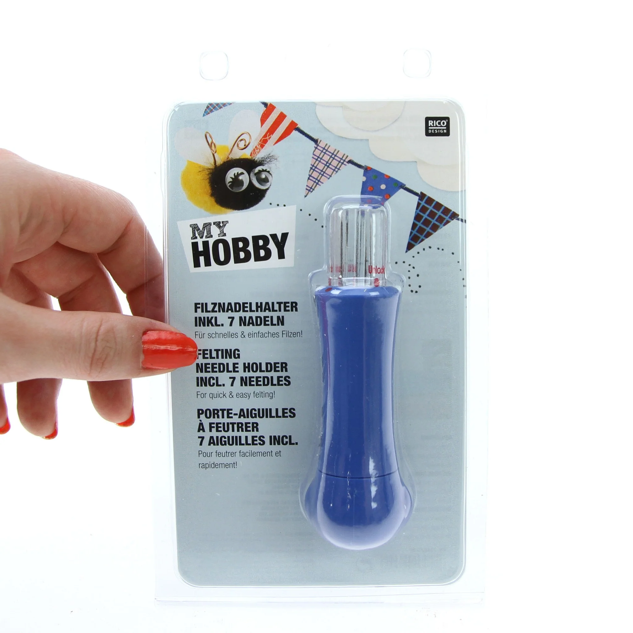 My Hobby Felting Needle Holder & Needles - Image 2