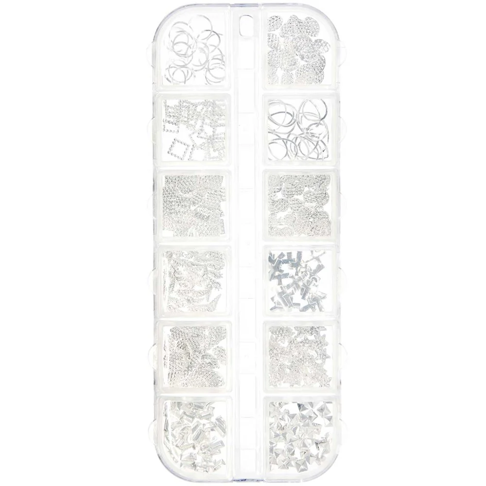 Resin Filling Shapes Mix Silver