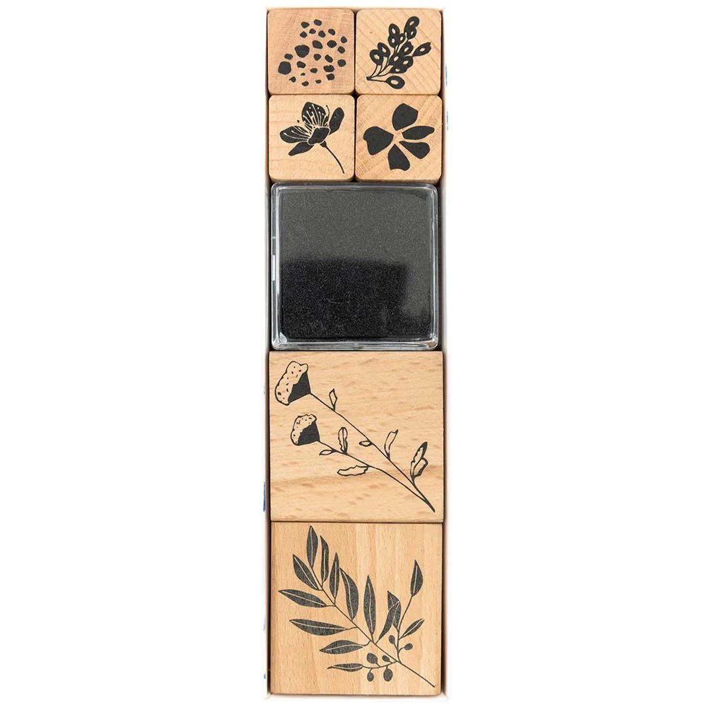 Paper Poetry Stamp Set Flowers