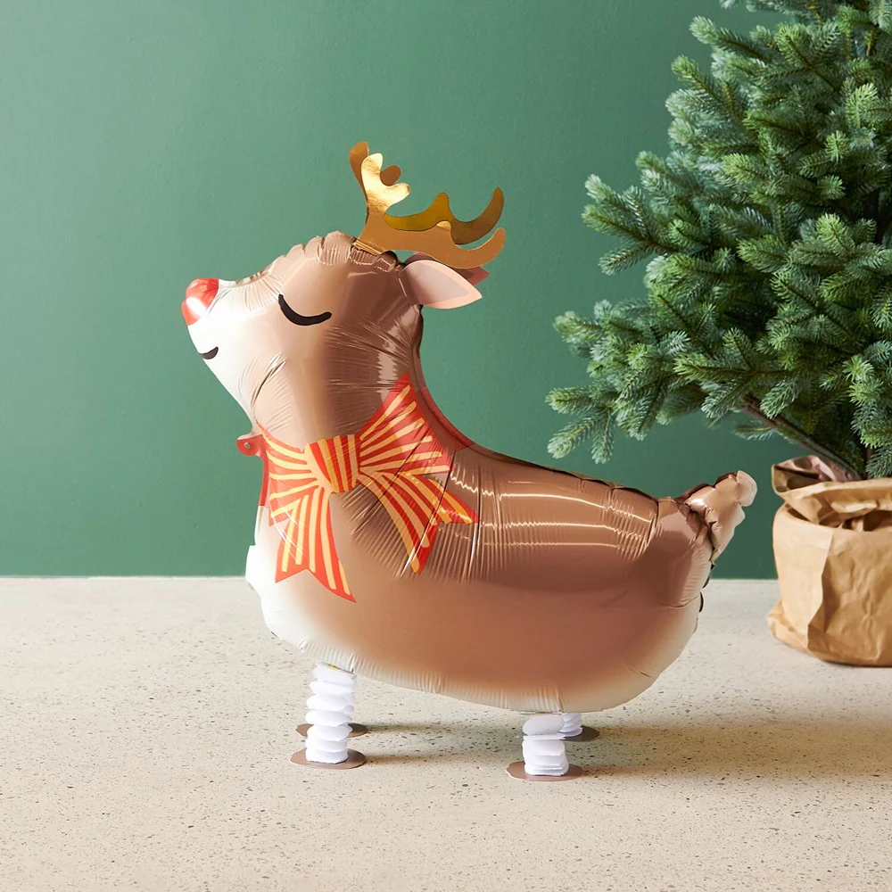 Rico Foil Balloon Reindeer - Image 2