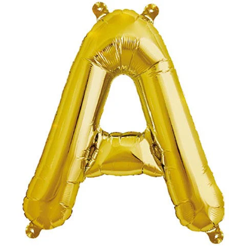 Rico Foil Balloon Gold - Image 2