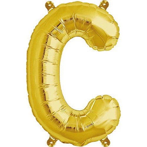 Rico Foil Balloon Gold - Image 3