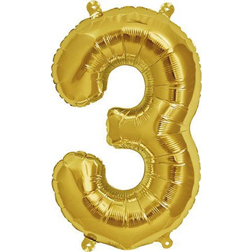 Rico Foil Balloon Gold - Image 30