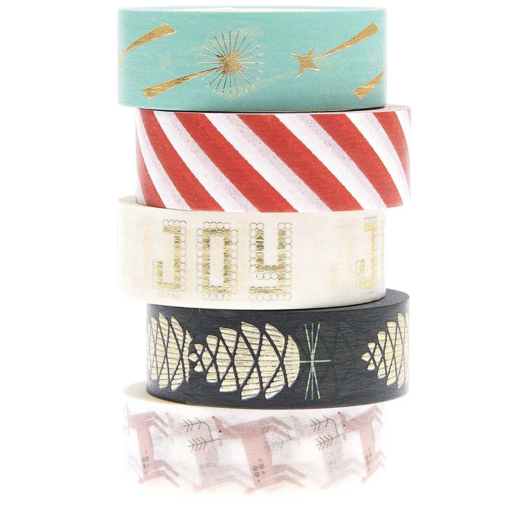 Paper Poetry Tape Set Christmas Joy