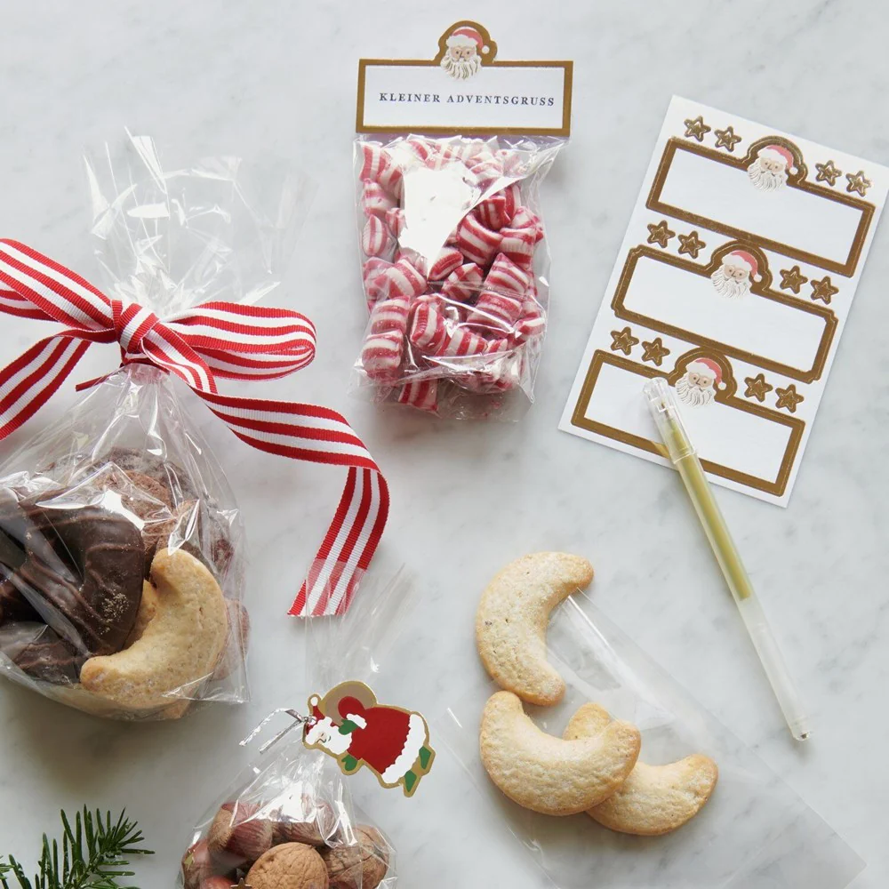 Paper Poetry Sticky Labels Santa Claus - Image 2