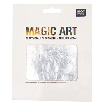 Rico Magic Art Metal Leaf Silver 25pk