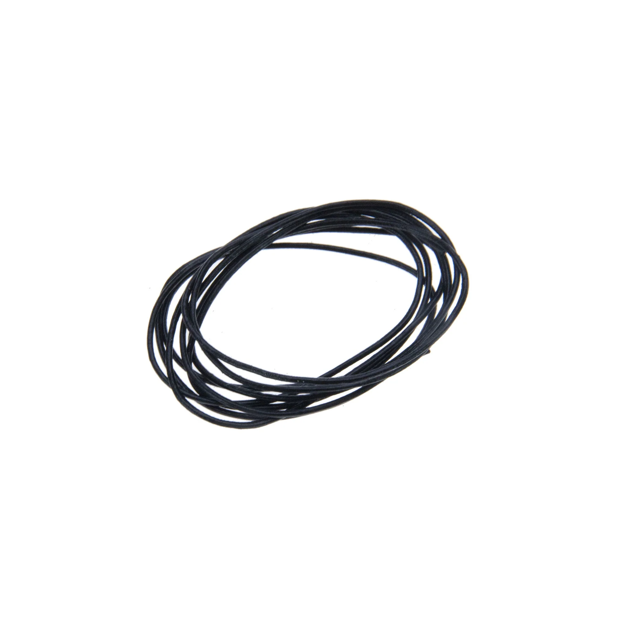 Rico Leather Cord Black 1m