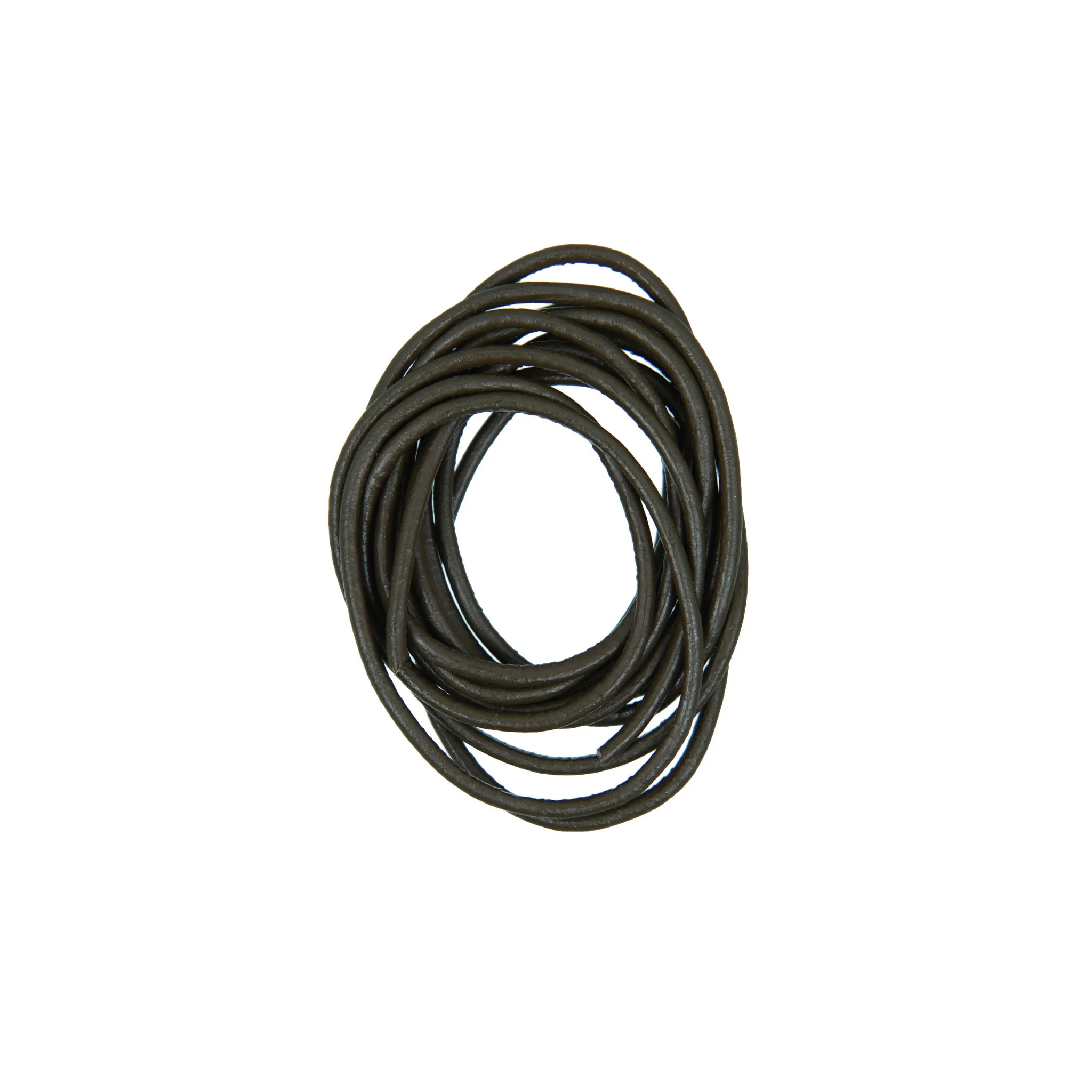 Rico Leather Cord Khaki 1m