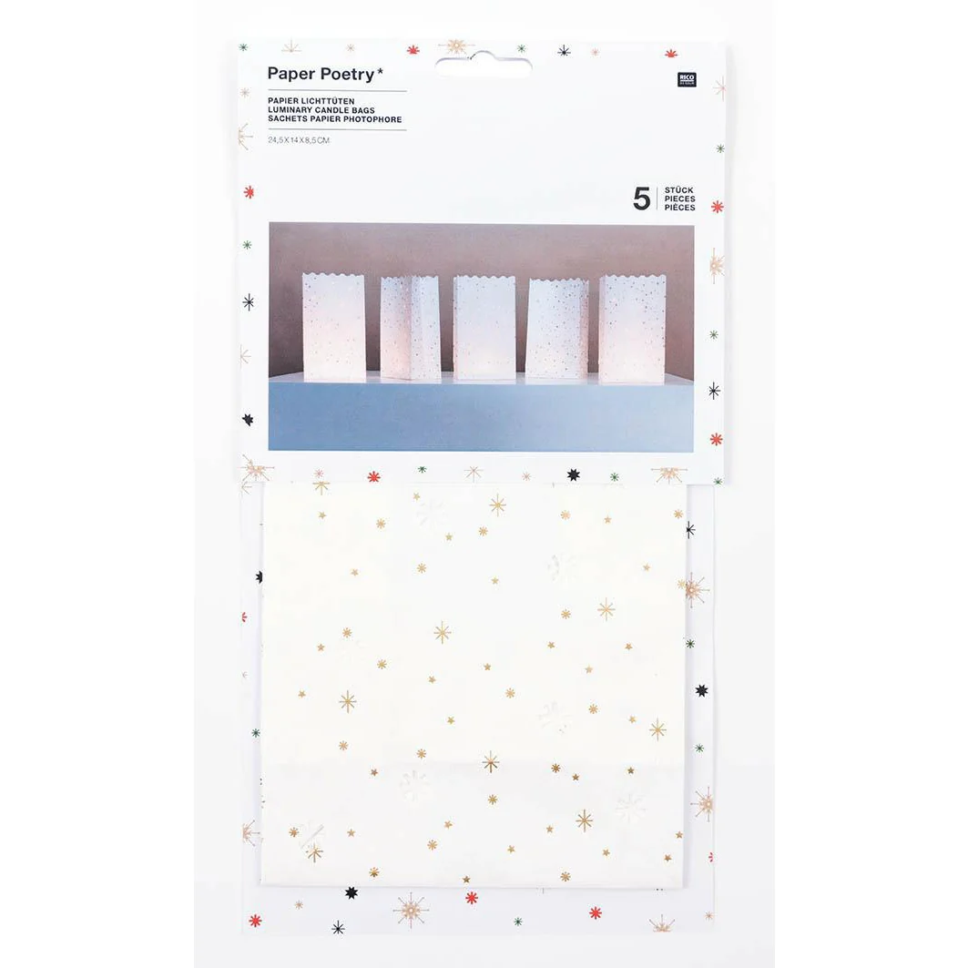 Paper Poetry Light Bag Stars Large