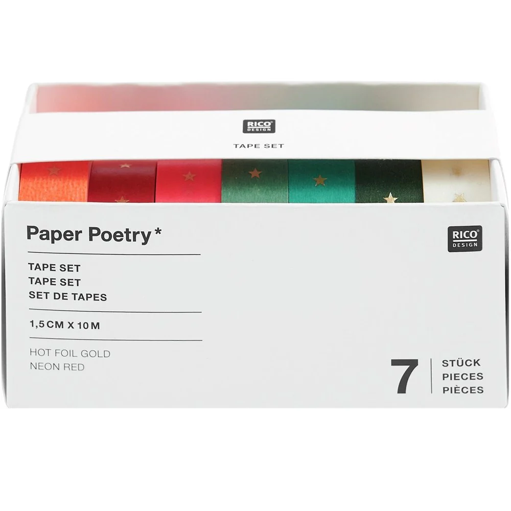 Paper Poetry Maxi Tape Set Stars