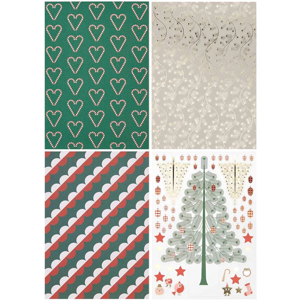 Paper Poetry Motif & Craft Paper Pad A4 Christmas Rocks! - Image 2