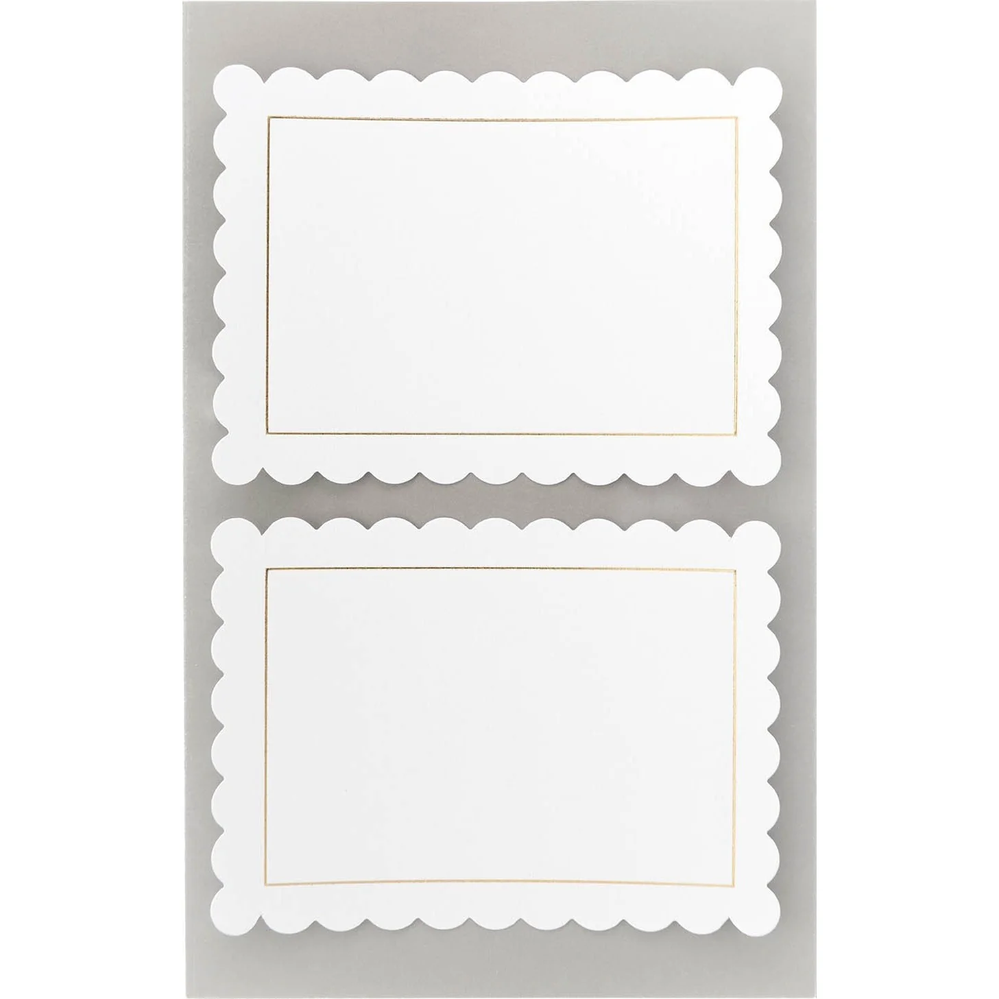 Paper Poetry Office Stick White Labels Rosette Frame