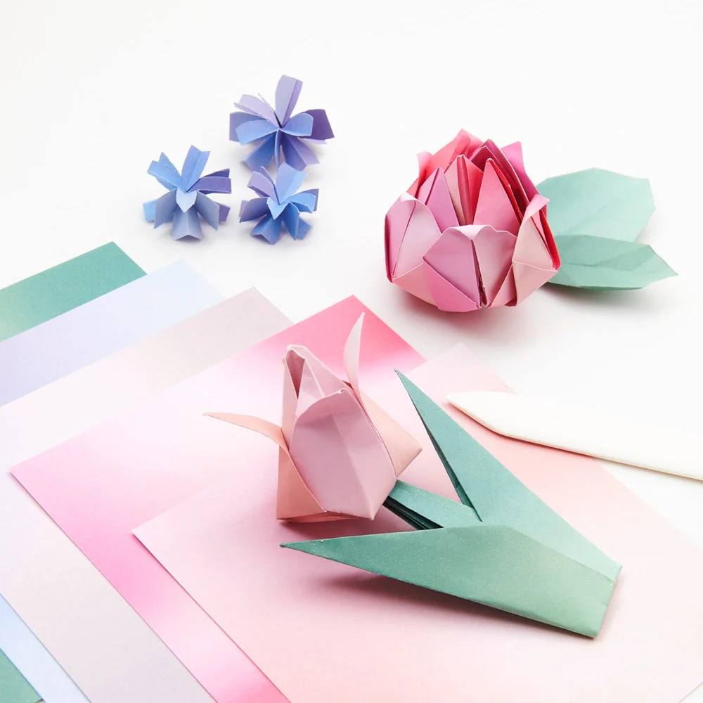 Paper Poetry Origami Paper Blurry Gradient - Image 2