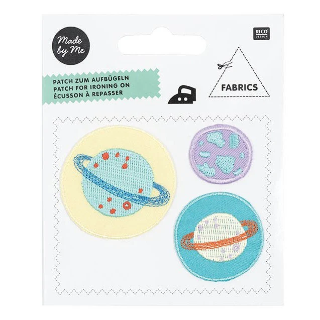 Made By Me Iron-On Patches Planets