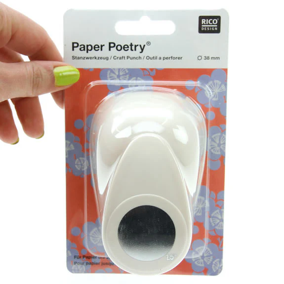 Paper Poetry Punch Circle 38mm - Image 2