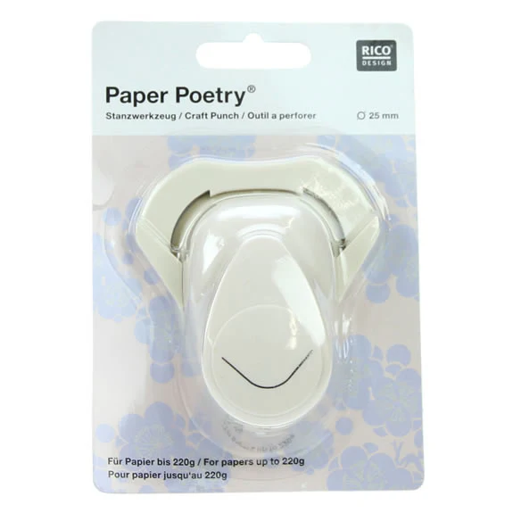 Paper Poetry Punch Round Up 25mm
