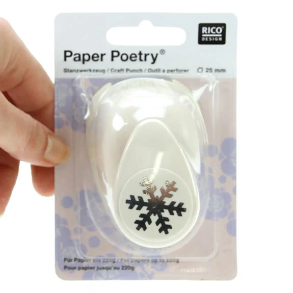 Paper Poetry Punch Snowflake 25mm - Image 2