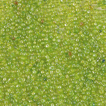 Rocailles 2mm Pistachio Glossy Beads
