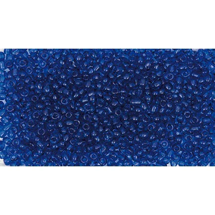 Rocailles 3.1mm Royal Blue Irridescent Beads