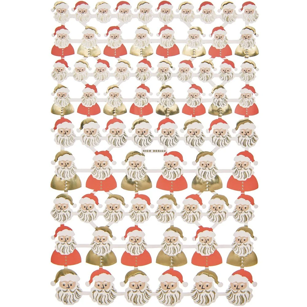 Paper Poetry Scrap Reliefs Santa - Image 3