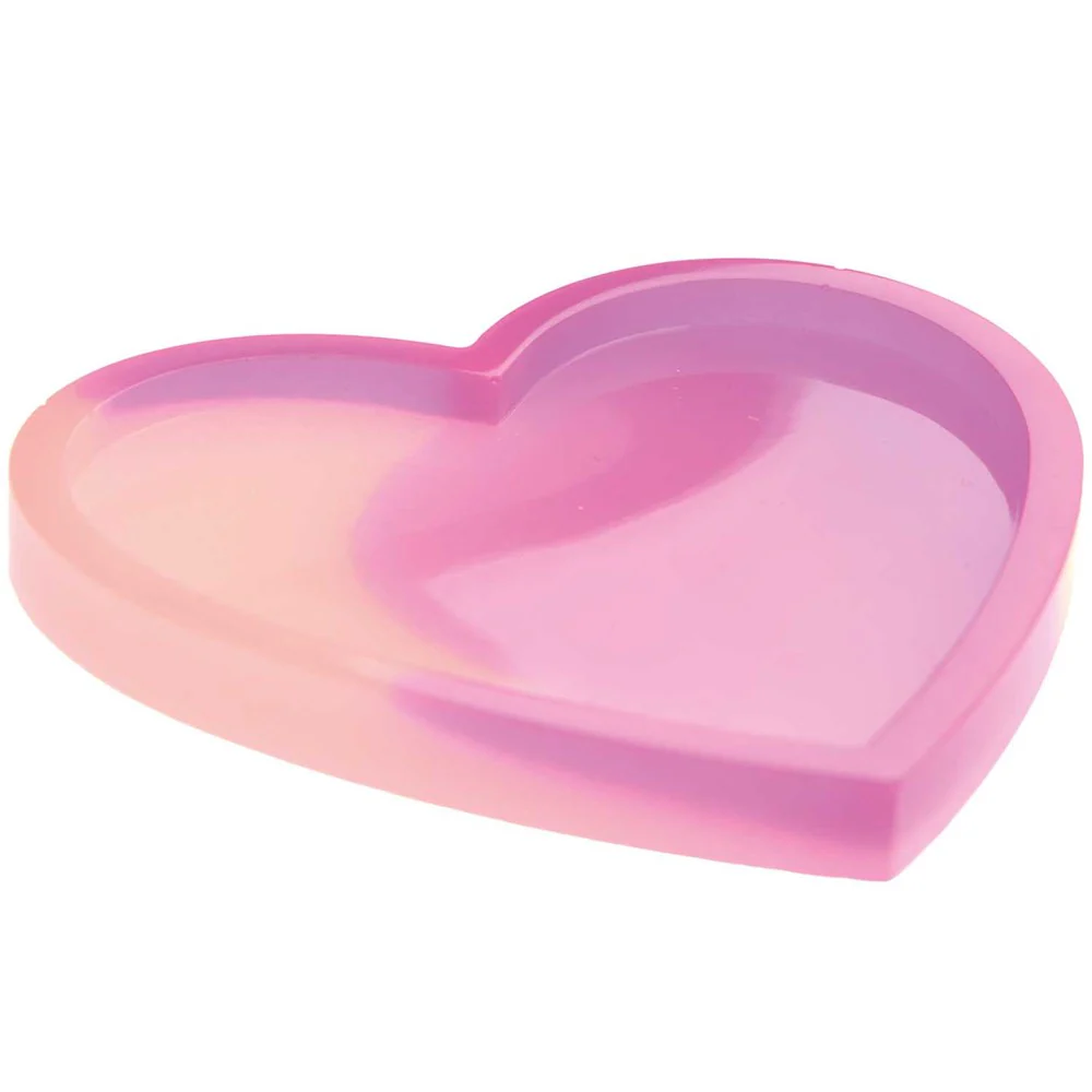 Silicone Casting Mould Coaster Heart - Image 2