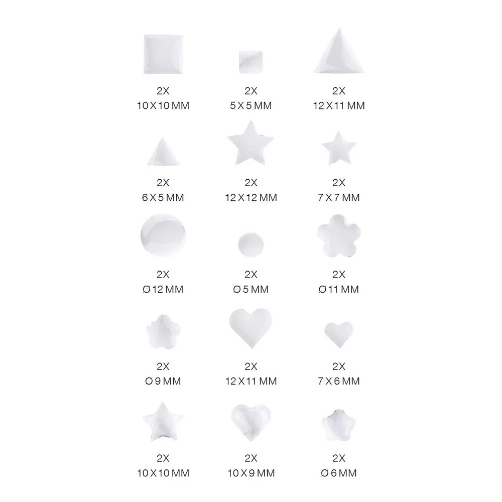 Silicone Casting Mould Mini Shapes - Image 3