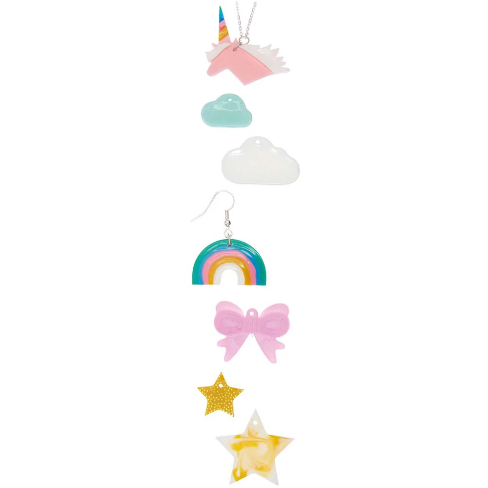 Silicone Casting Mould Pendants Rainbow - Image 2