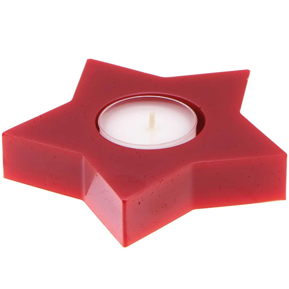 Silicone Casting Mould Tea Light Holder Star Small - Image 2
