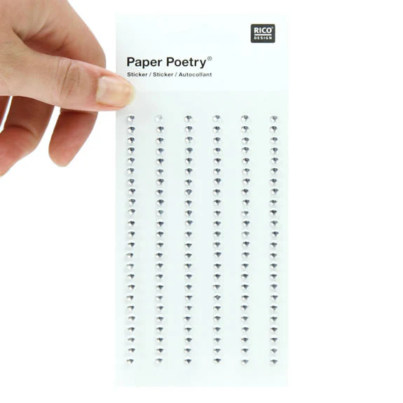 Paper Poetry Stickers Crystal Drops 3mm - Image 2