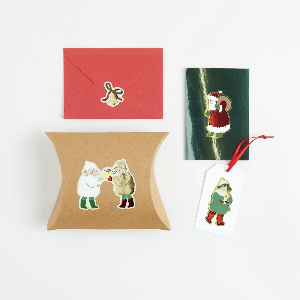 Paper Poetry Children Christmas Stickers - Image 3