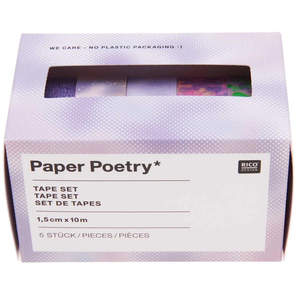 Paper Poetry Tape Set Transformation Blurry - Image 2