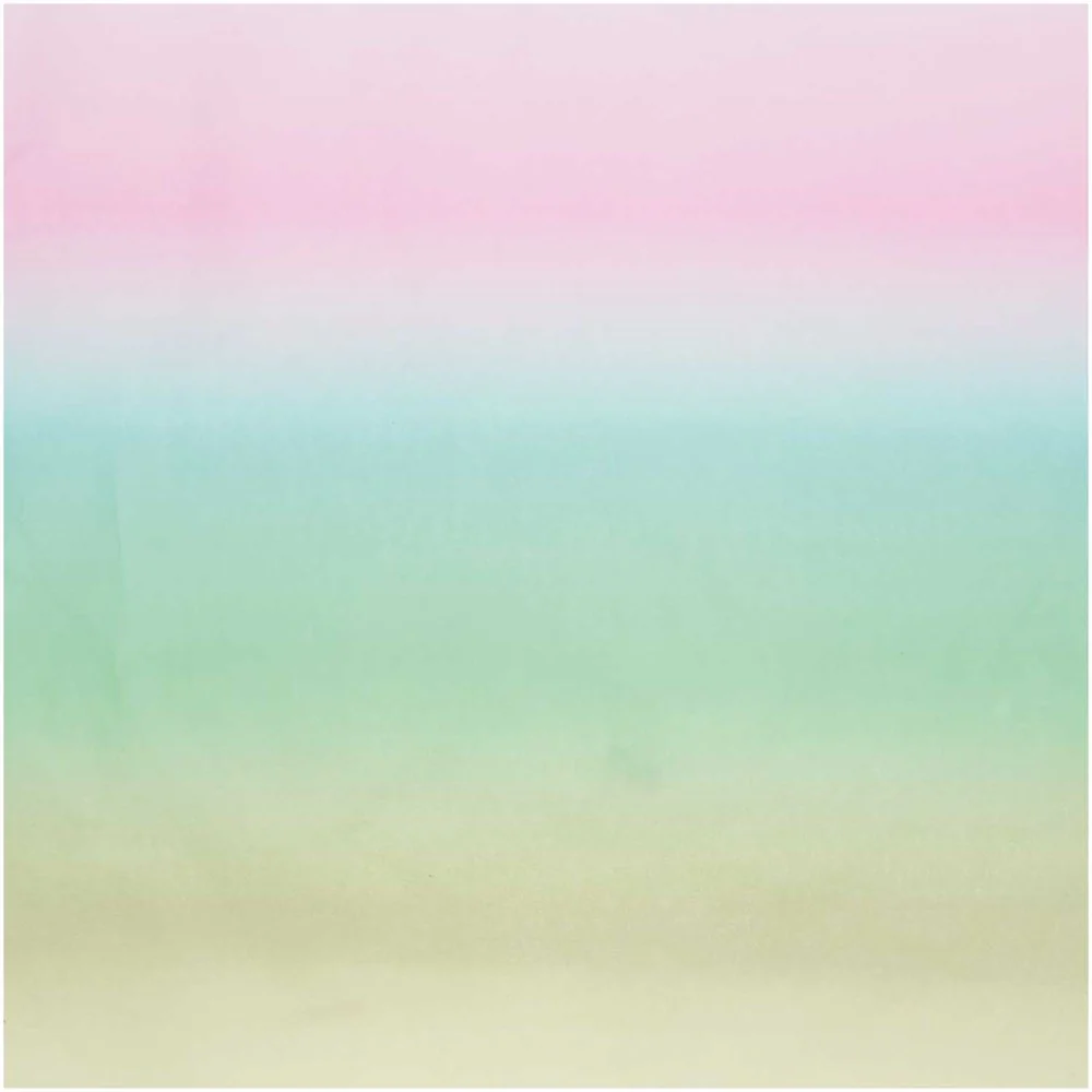 Paper Poetry Tissue Paper Colour Gradient Turquoise - Image 2