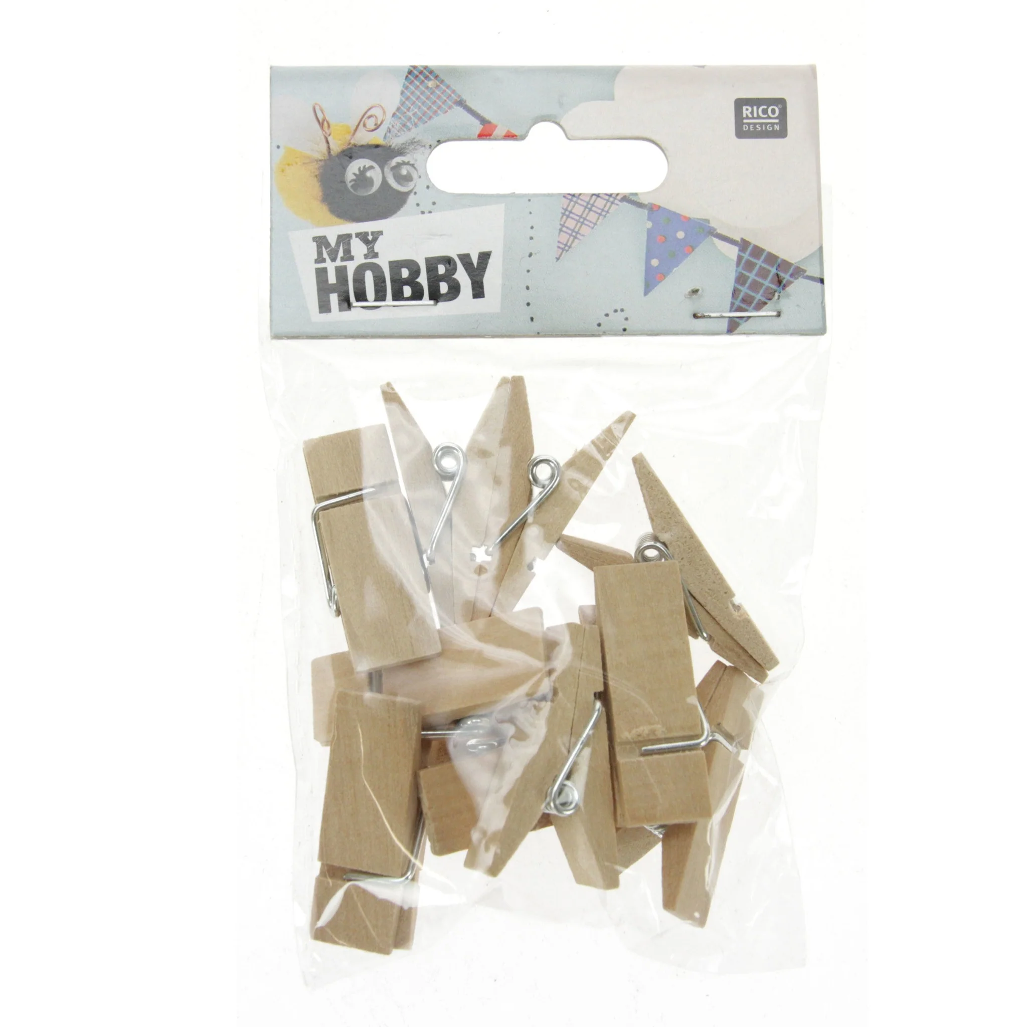 Rico - Triangle Clip - Natural - Image 3