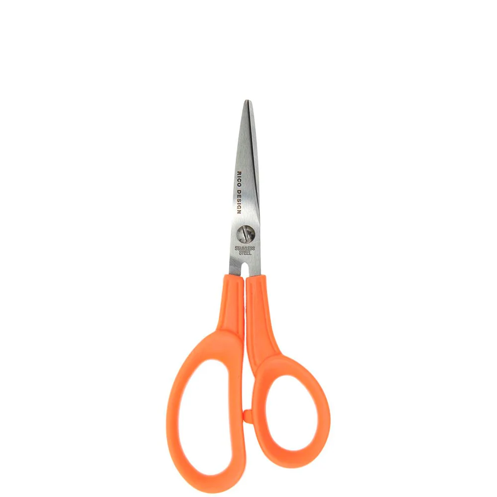 Rico Universal Scissors Neon Orange 15.2cm - Image 2