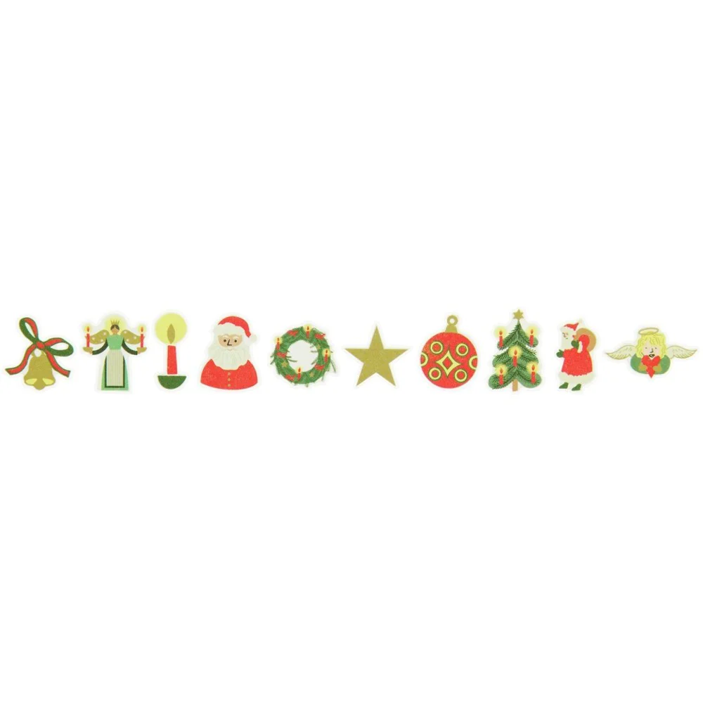 Santa Washi Stickers - Image 3