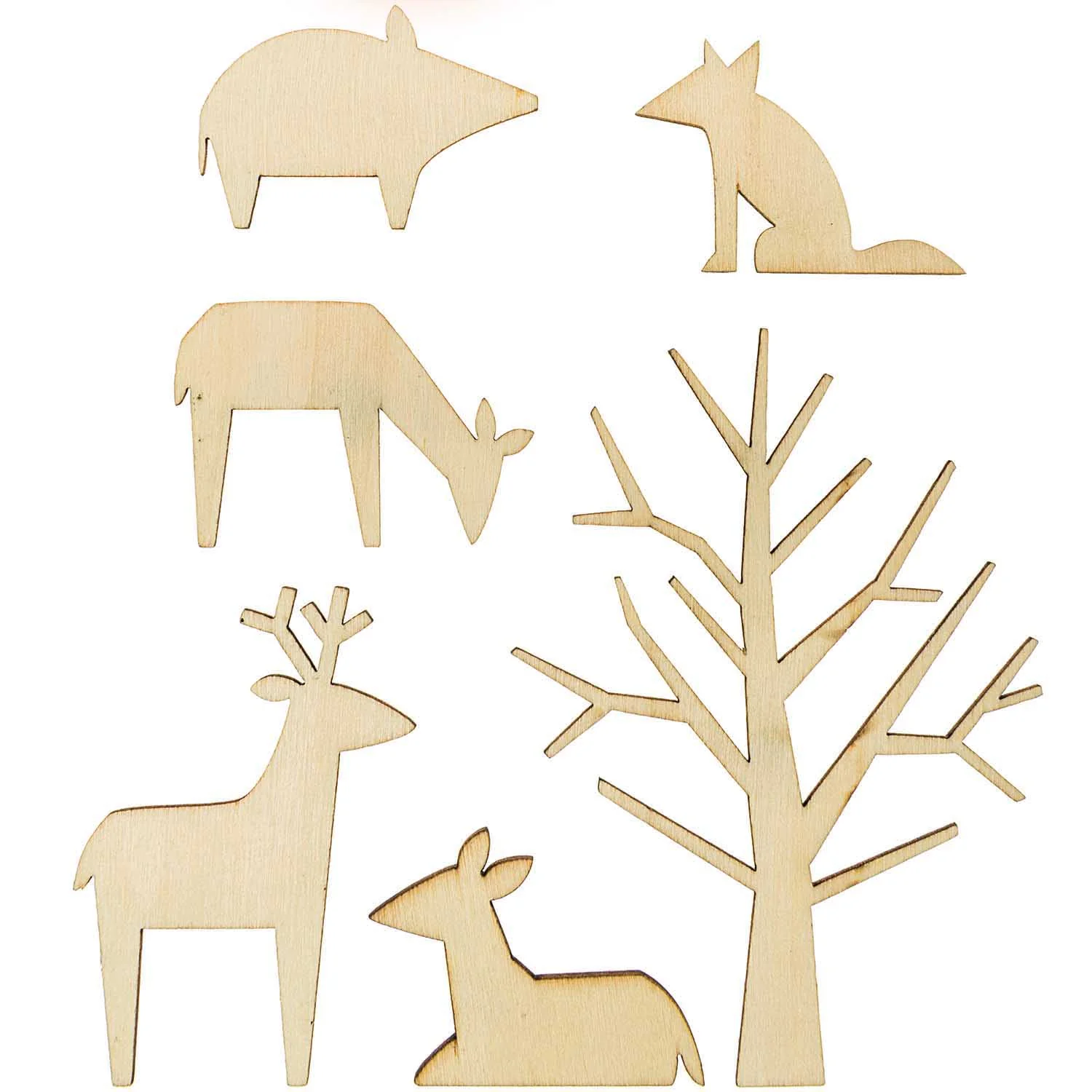 Made By Me Wooden Forest Animals