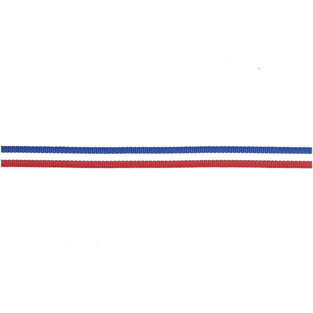 Paper Poetry Woven Ribbon Multi Stripes Blue / White / Red - Image 2