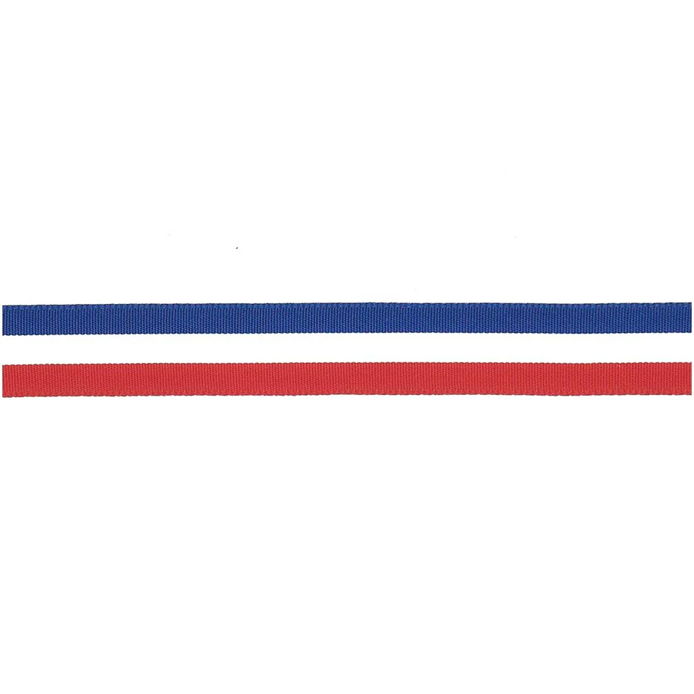Paper Poetry Woven Ribbon Multi Stripes Blue / White / Red - Image 2
