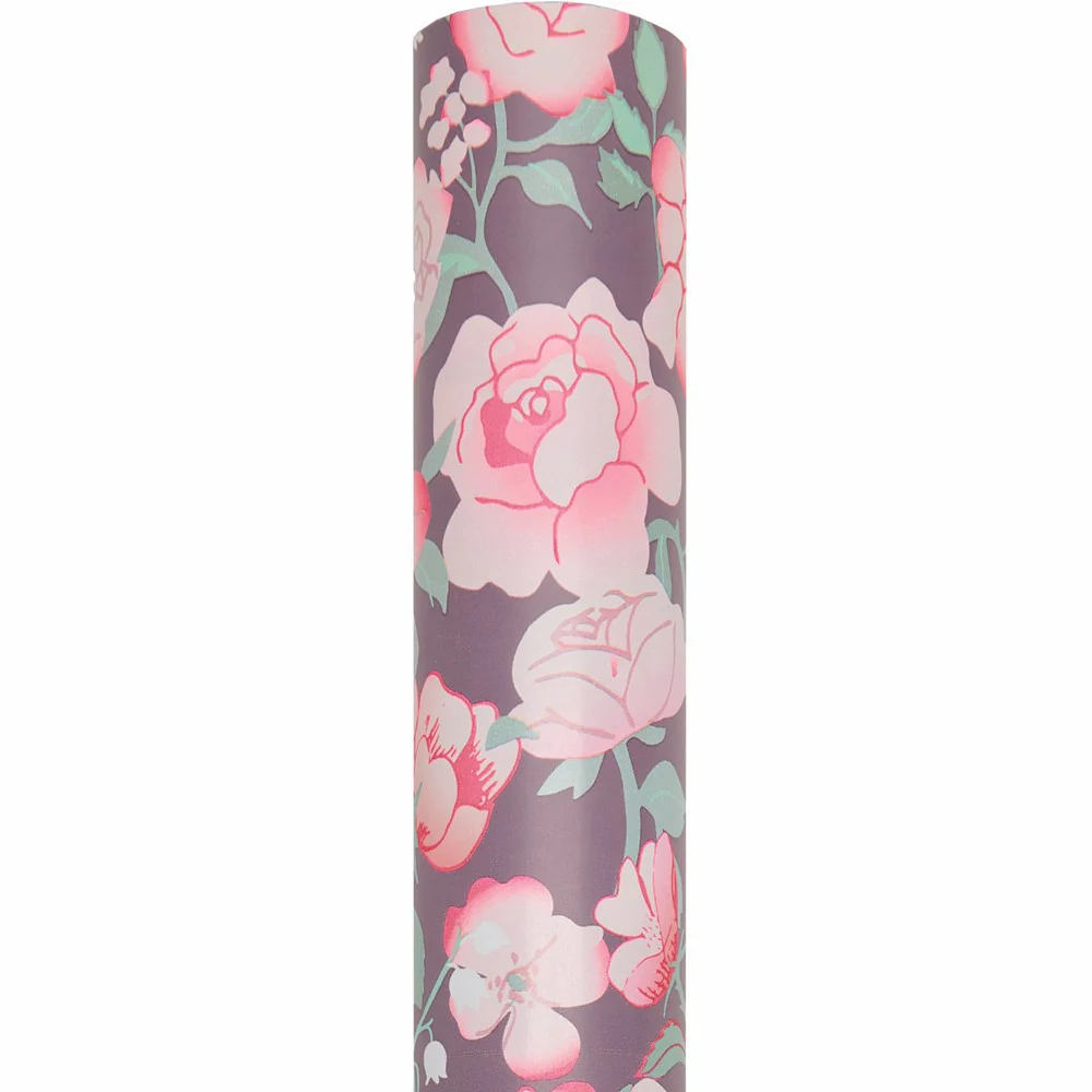 Paper Poetry Wrapping Paper Roses Tendrils