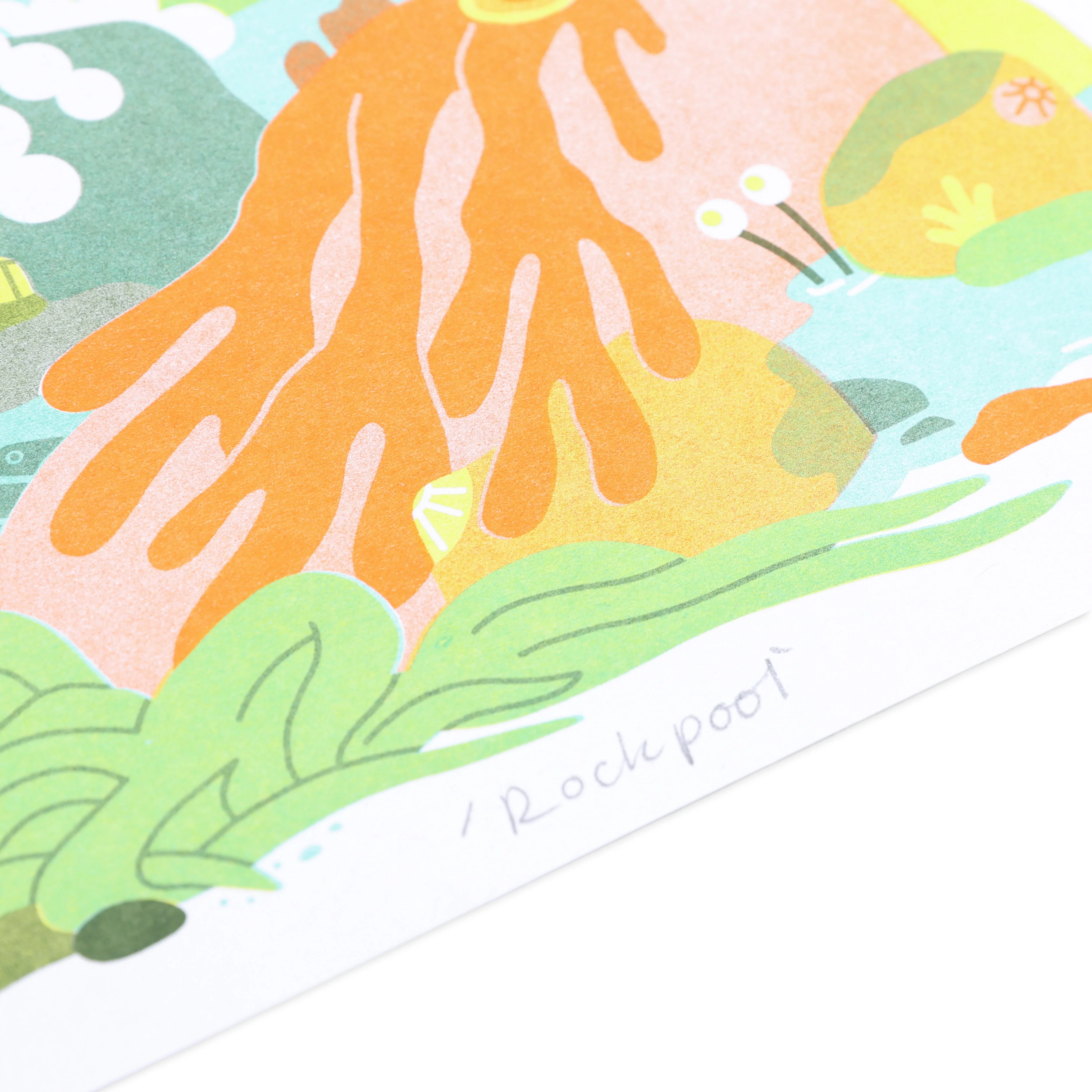 Rockpool A4 Risograph Print - Image 2