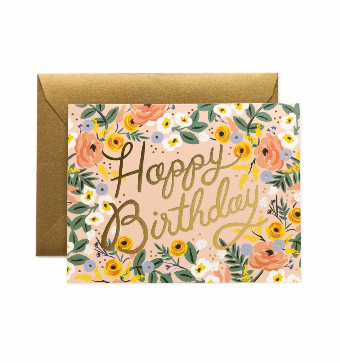 Rose Birthday Greetings Card