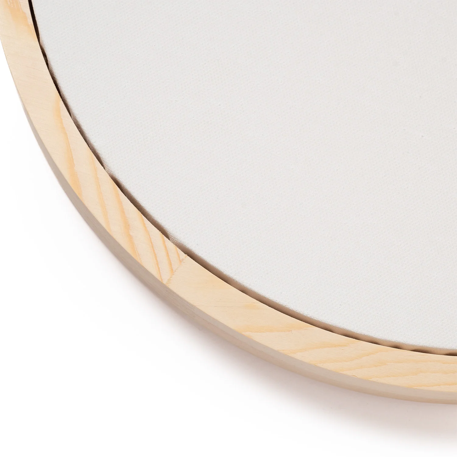 Round Stretched Canvas with Floating Frame - Image 3