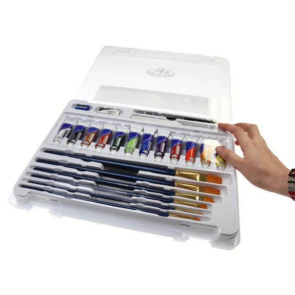 Royal Large Clear Case Art Sets - Acrylic - Image 2
