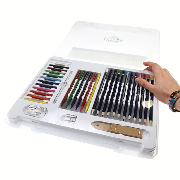 Royal Large Clear Case Art Sets - Drawing - Image 2