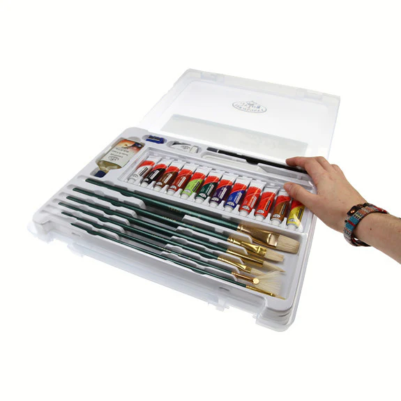 Royal Large Clear Case Art Sets - Oil - Image 2
